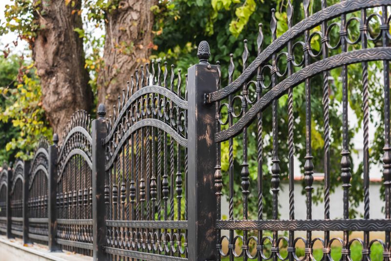 Decorative Iron Fence