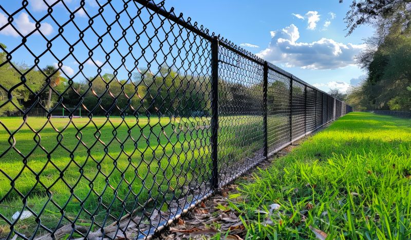 Chain-Link Fence Finish